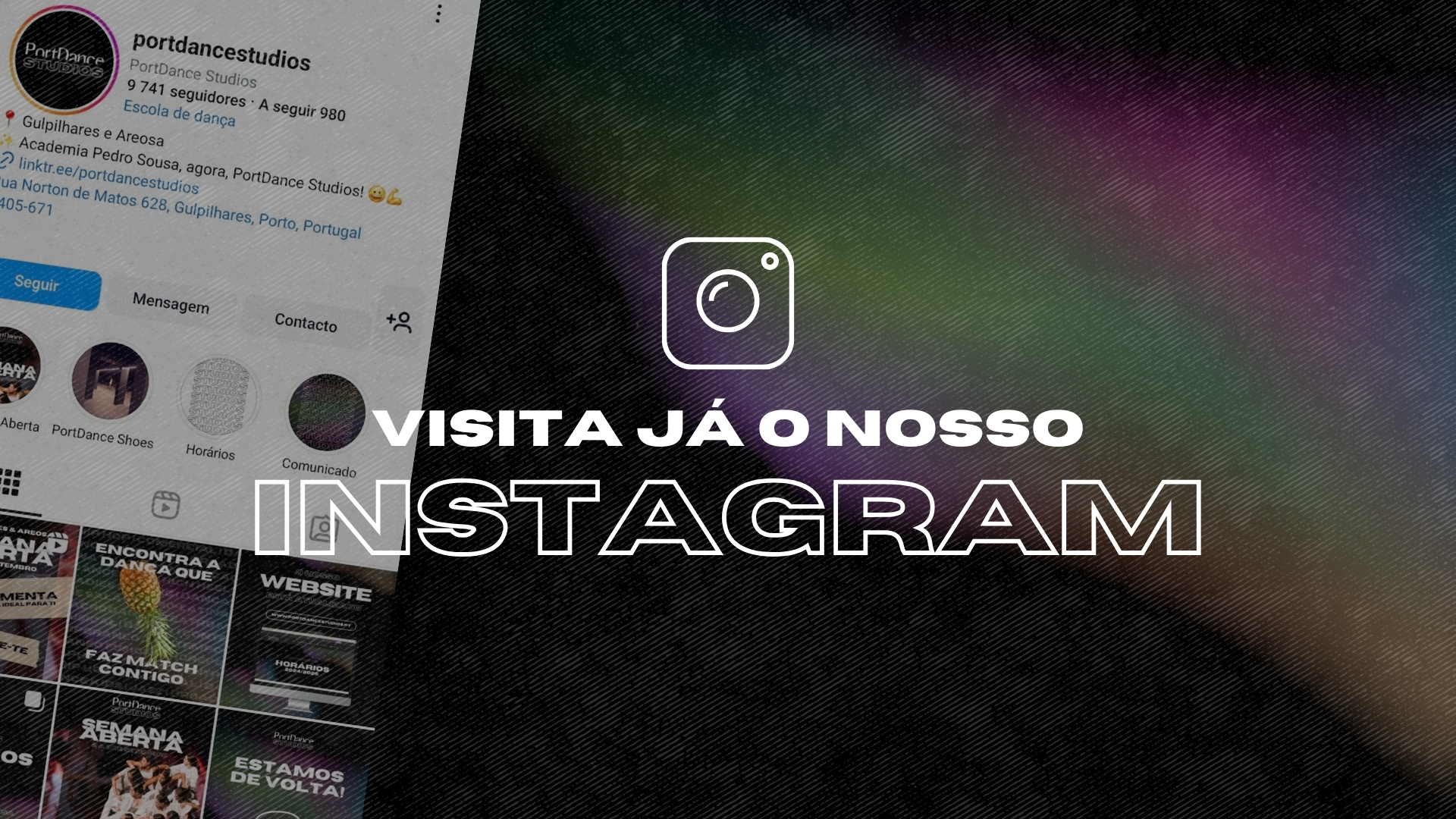 Visite o nosso Instagram